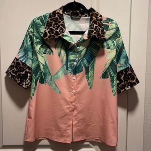 Leopard Hawaiian shirt